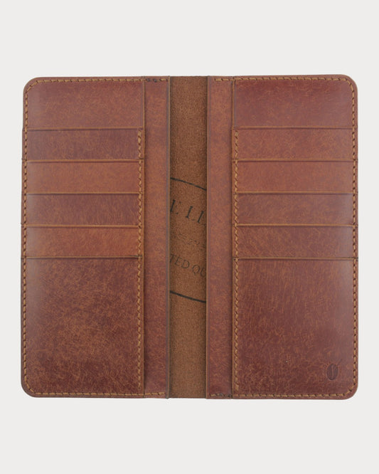 El Yapımı Dikey Hakiki Deri Cüzdan – Kick