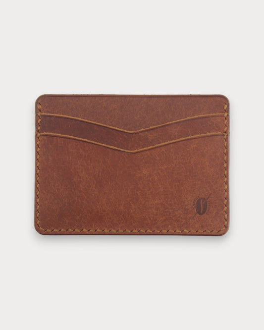 El Yapımı Minimalist Deri Kartlık – Sip