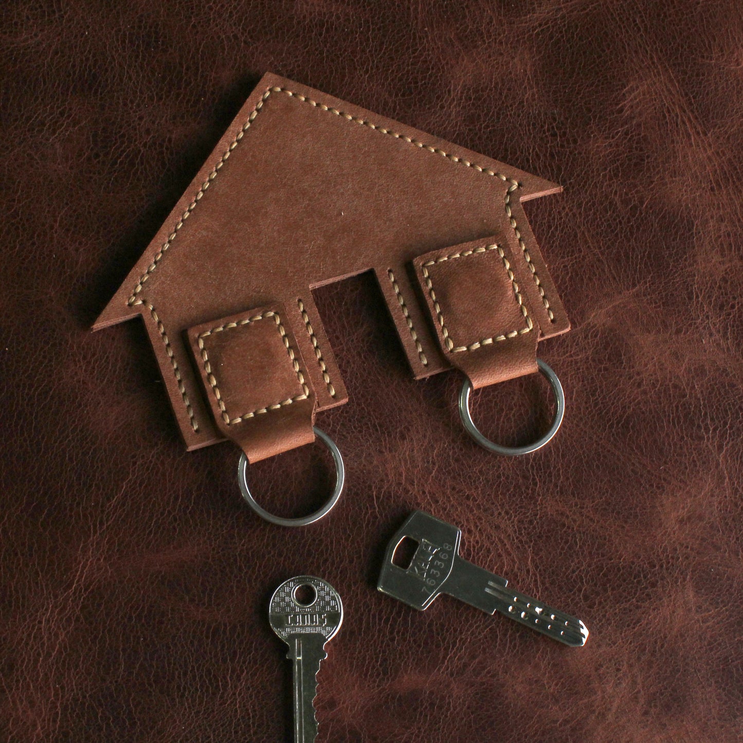 mıknatıslı deri anahtarlık home