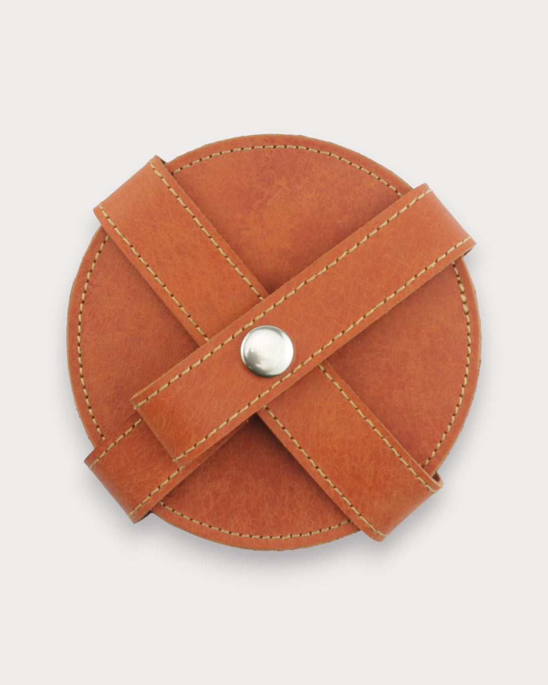 El Yapımı Deri Bardak Altlığı – Brew 6’lı Set