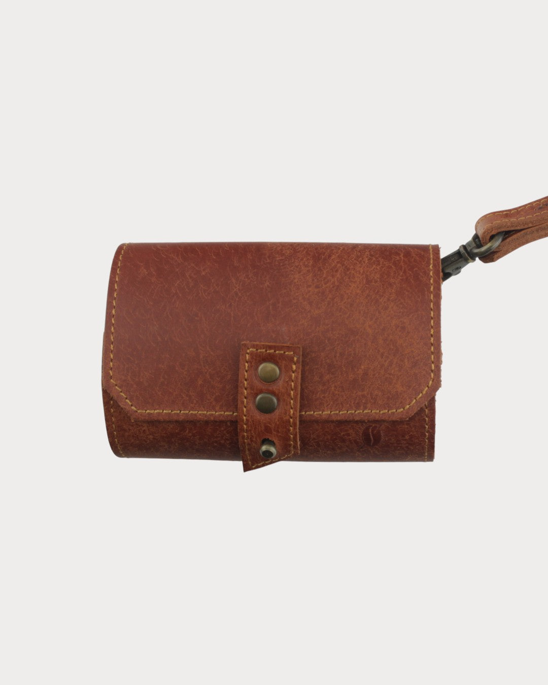 Deri Kamp Baharatlığı – 3 Cam Şişe | Mantar Tıpalı, Askılı Taşıma