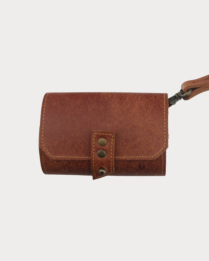 Deri Kamp Baharatlığı – 3 Cam Şişe | Mantar Tıpalı, Askılı Taşıma