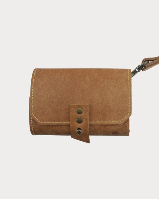 Deri Kamp Baharatlığı – 3 Cam Şişe | Mantar Tıpalı, Askılı Taşıma