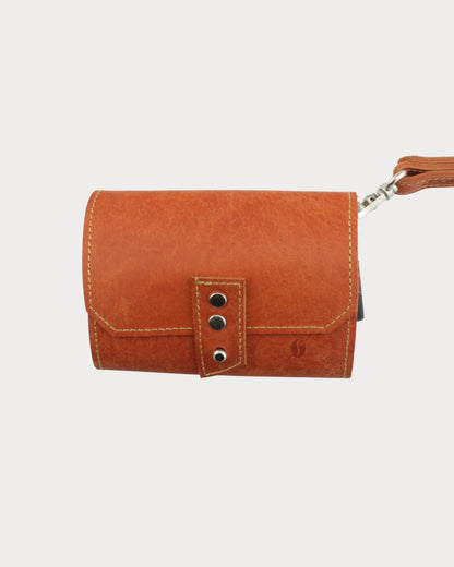 Deri Kamp Baharatlığı – 3 Cam Şişe | Mantar Tıpalı, Askılı Taşıma