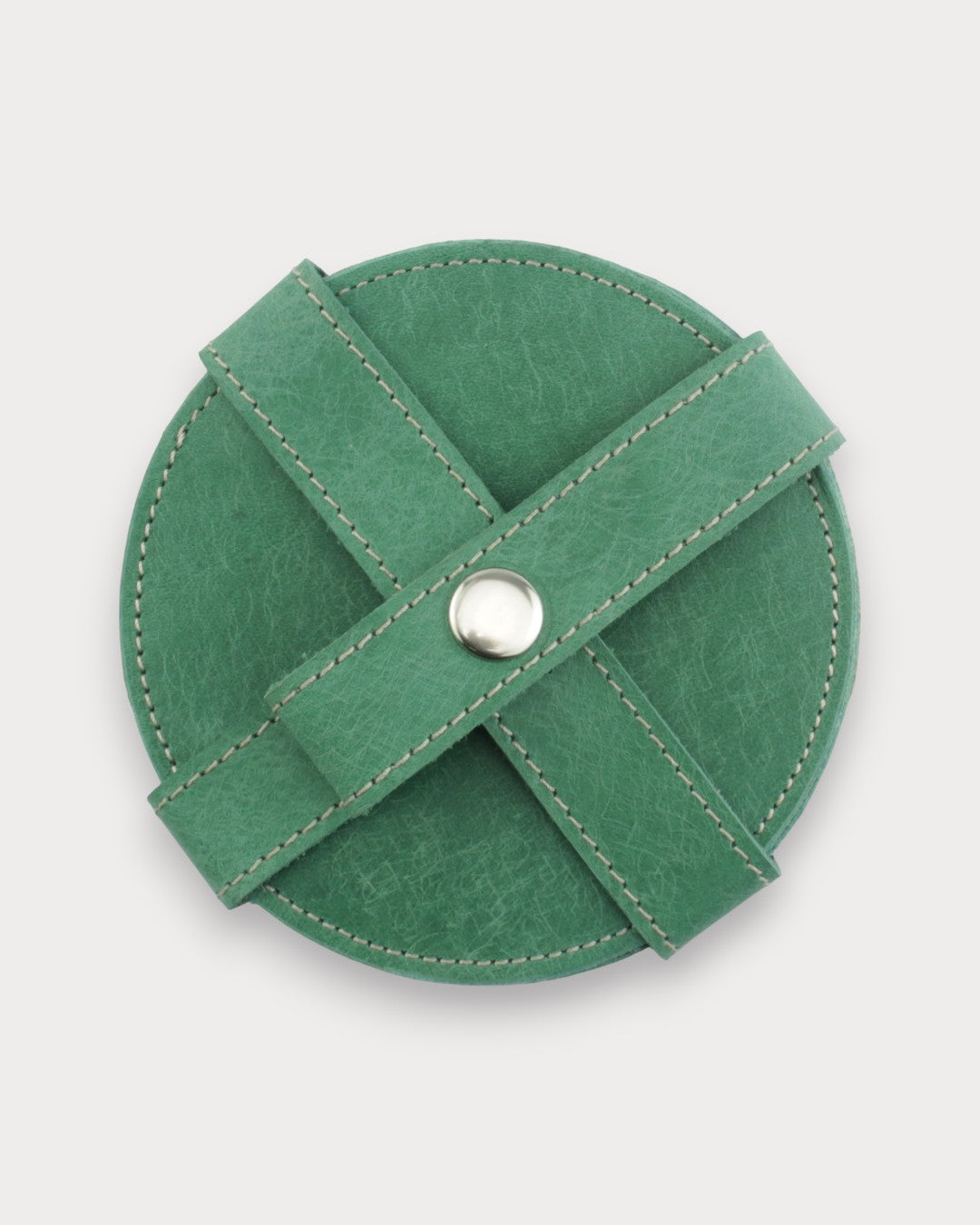 El Yapımı Deri Bardak Altlığı – Brew 6’lı Set