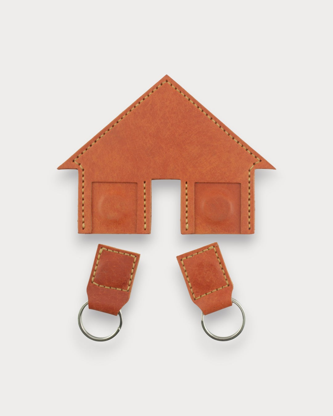 El Yapımı Mıknatıslı Deri Anahtarlık – Home