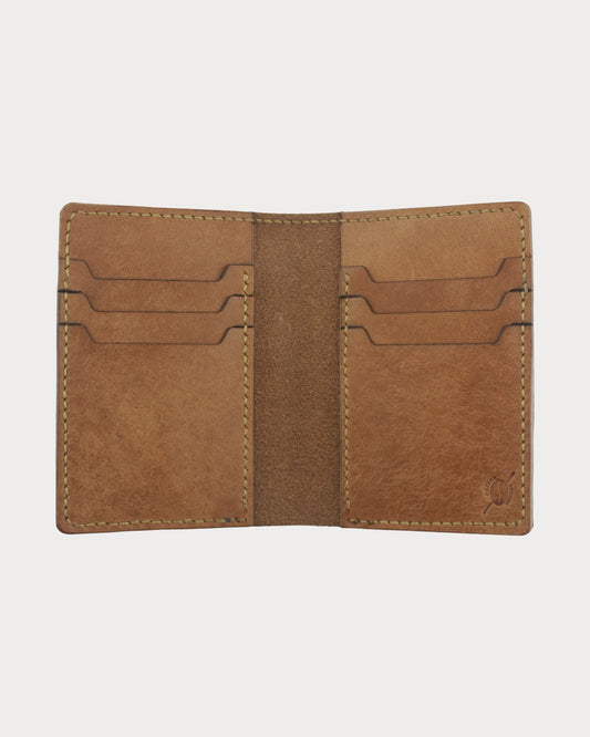 El Yapımı Hakiki Deri Dikey Cüzdan – Vibe