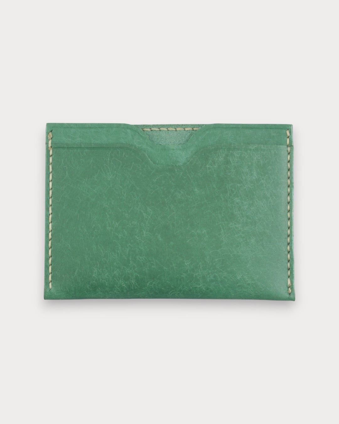 El Yapımı Minimalist Deri Kartlık – Café Noir