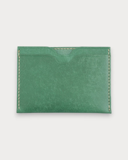 El Yapımı Minimalist Deri Kartlık – Café Noir