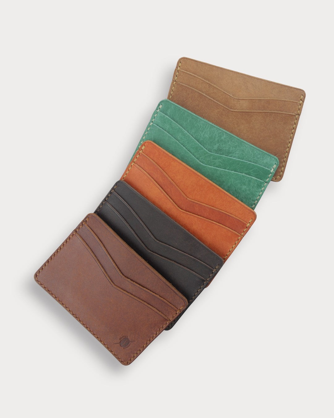 El Yapımı Minimalist Deri Kartlık – Sip