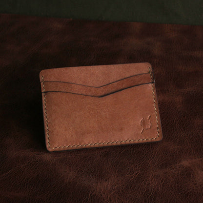 el yapımı deri minimalist kartlık

