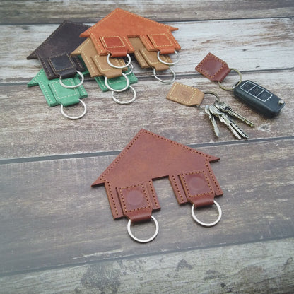 El Yapımı Mıknatıslı Deri Anahtarlık – Home