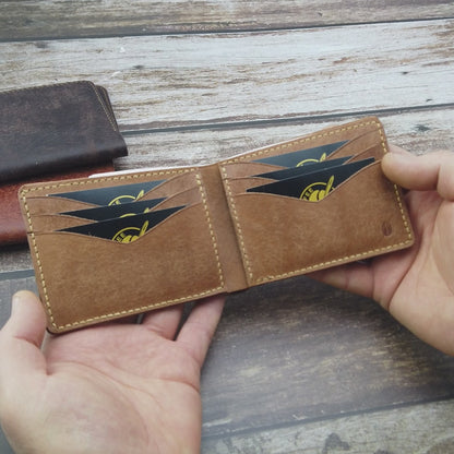 El Yapımı Hakiki Deri Klasik Cüzdan – Roast