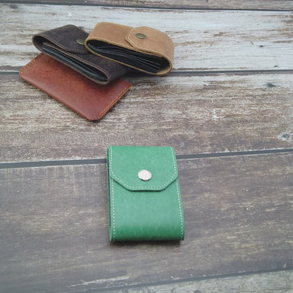 El Yapımı Hakiki Deri Akordiyon Kartlık – SlimFlex