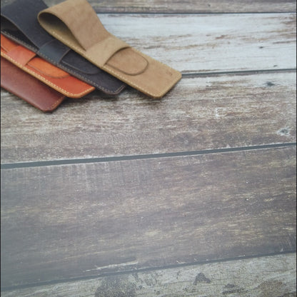 El Yapımı Deri Kalemlik - Porta
